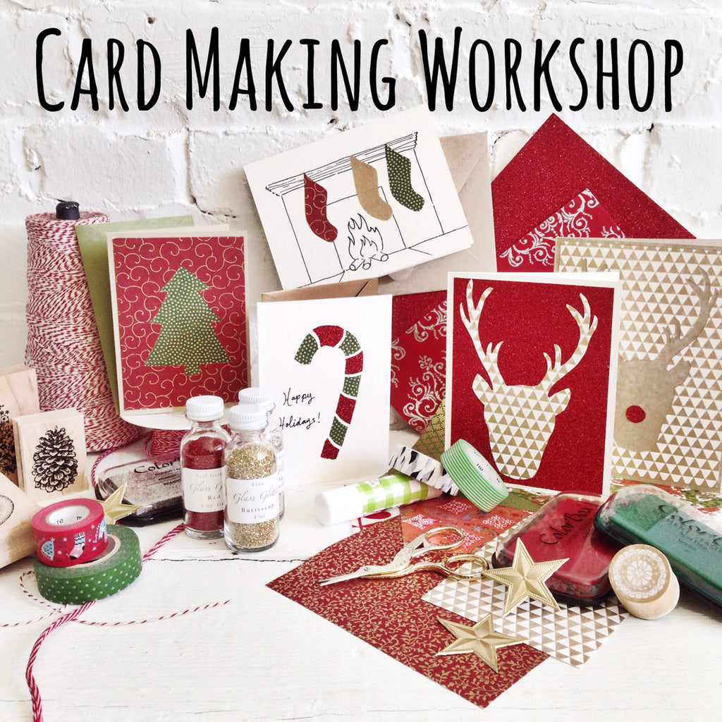 Upcoming Holiday Workshops