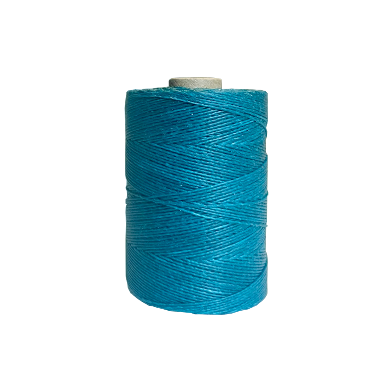 2-Ply Wax Linen Thread Teal - 20yrds