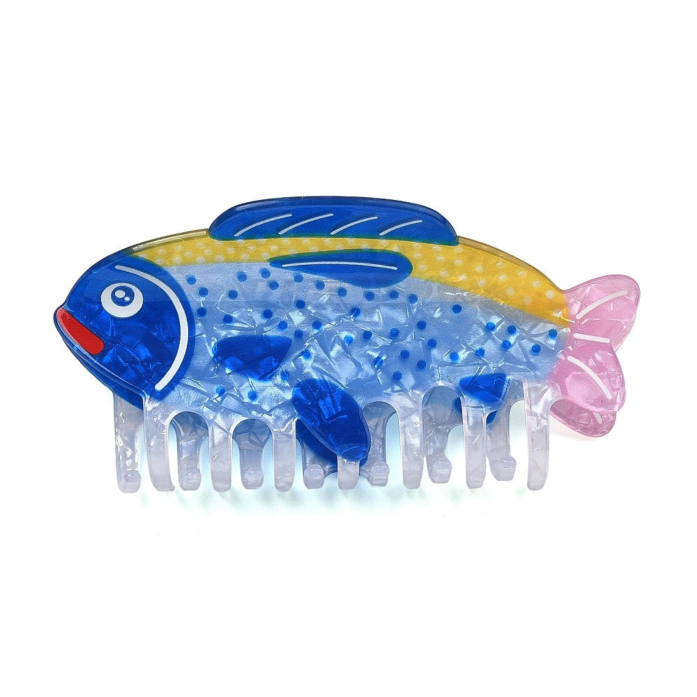Speckled Fish Claw Clip