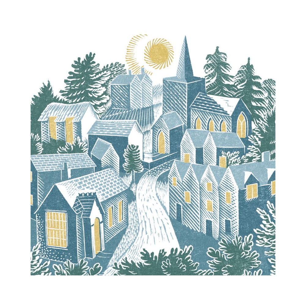 Winter Village Boxed Cards
