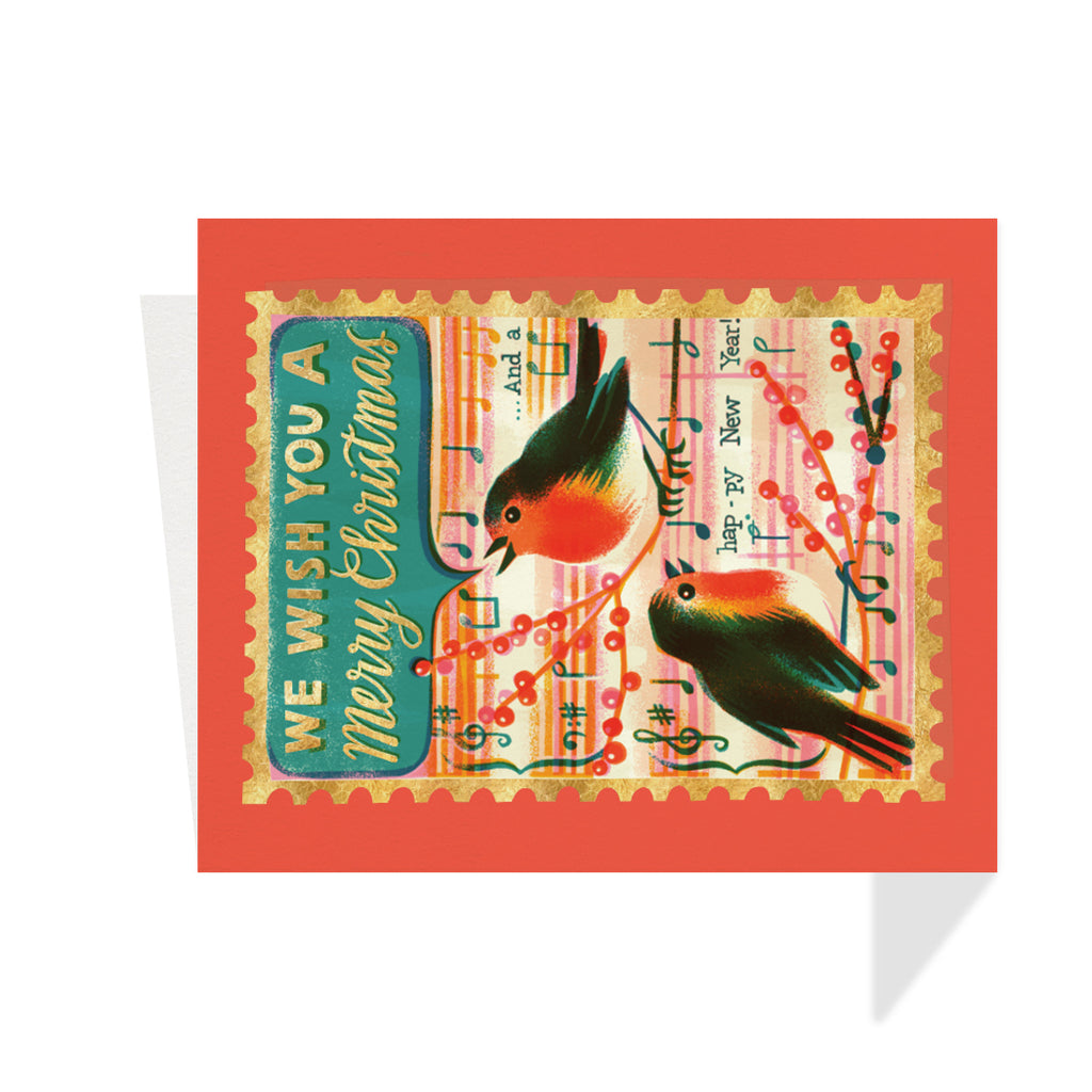 Holiday Stamps Boxed Cards