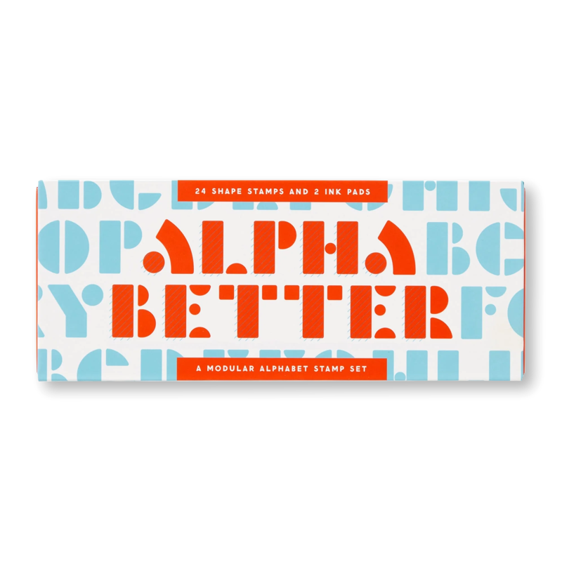 Alpha Better Stamp Set
