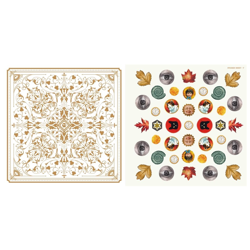 The Antiquarian Sticker Book - Mandala