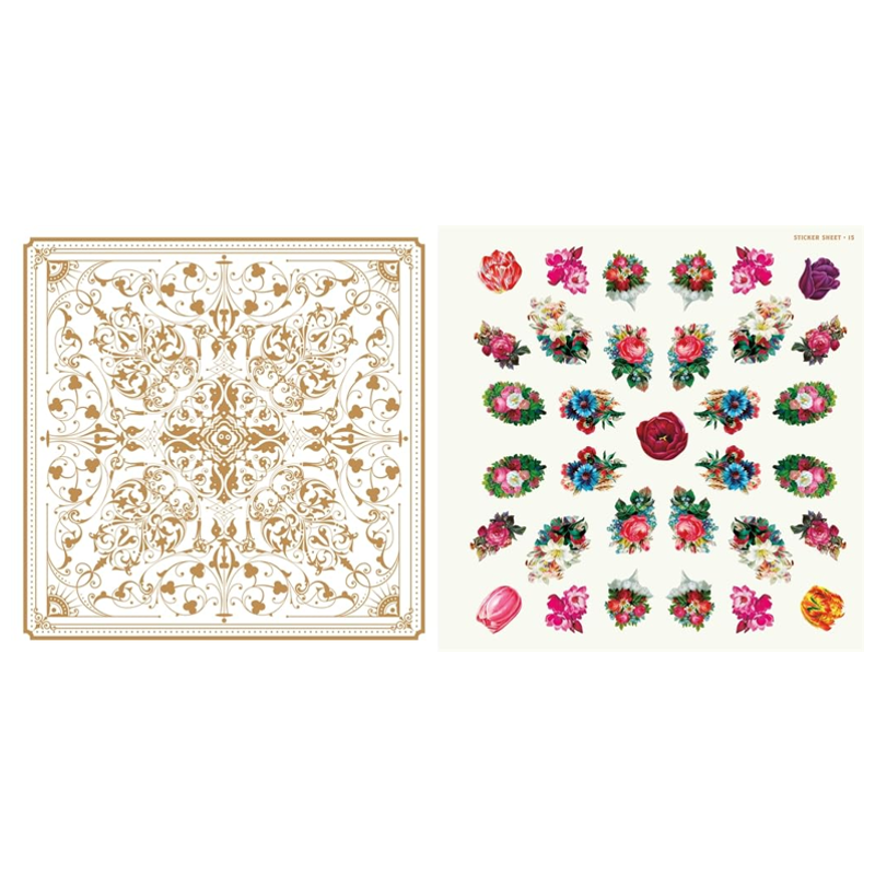 The Antiquarian Sticker Book - Mandala