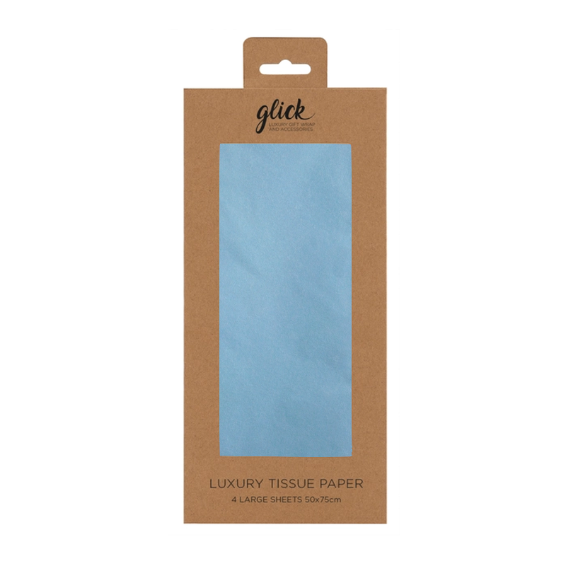 Solid Arctic Blue Tissue Paper Pack