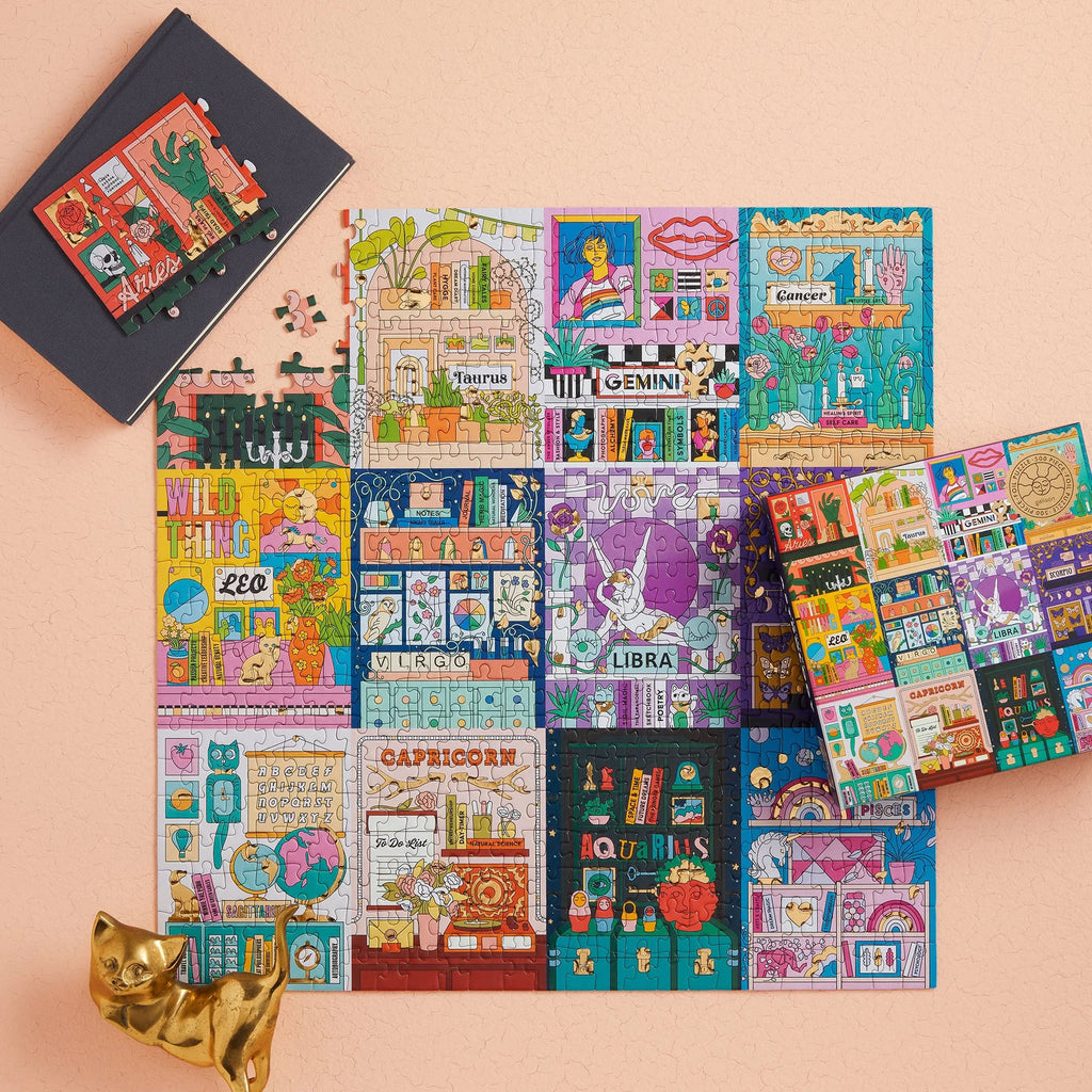 House of Astrology 500 Piece Foil Puzzle