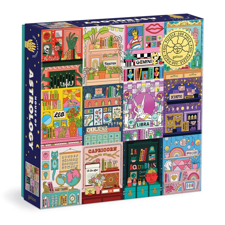 House of Astrology 500 Piece Foil Puzzle