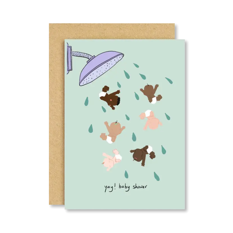 Baby Shower Single Card