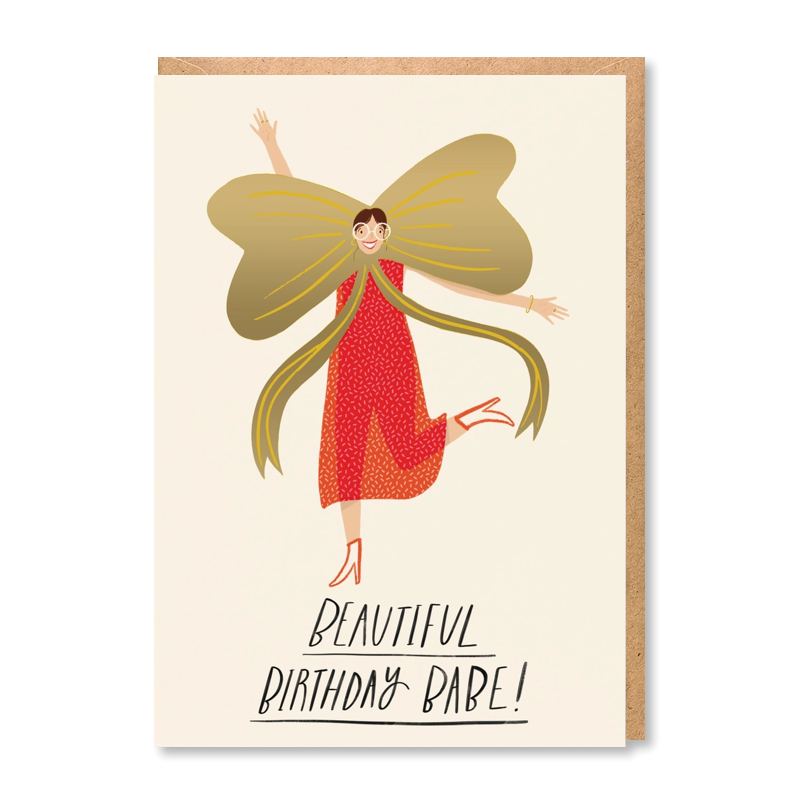 Beautiful Birthday Babe Single Card