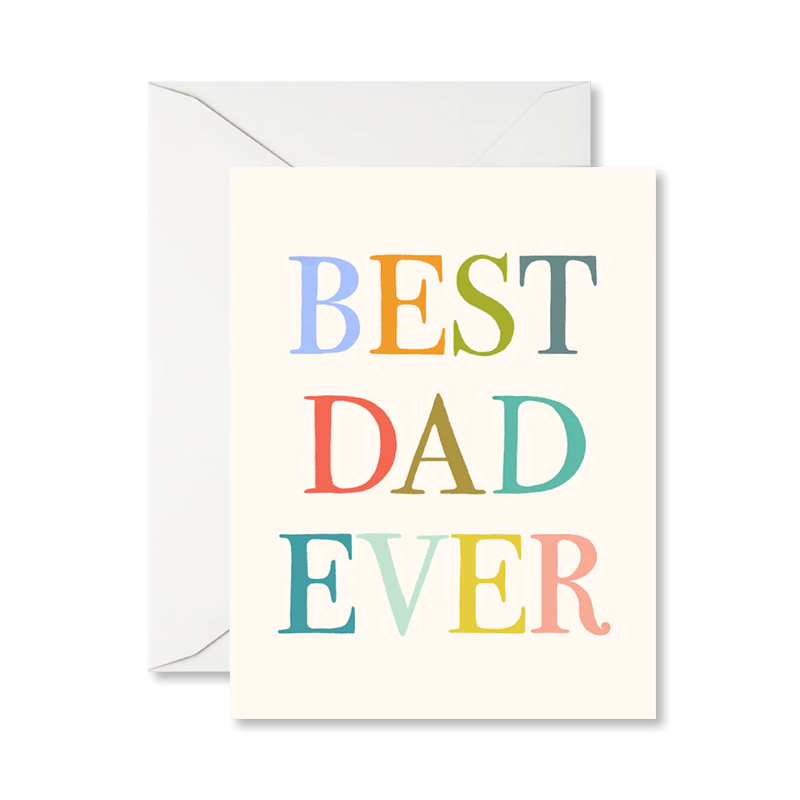 Best Dad Ever Father's Day Single Card