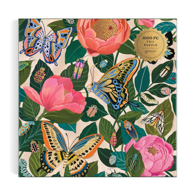 Between The Blooms 1000 Piece Foil Puzzle