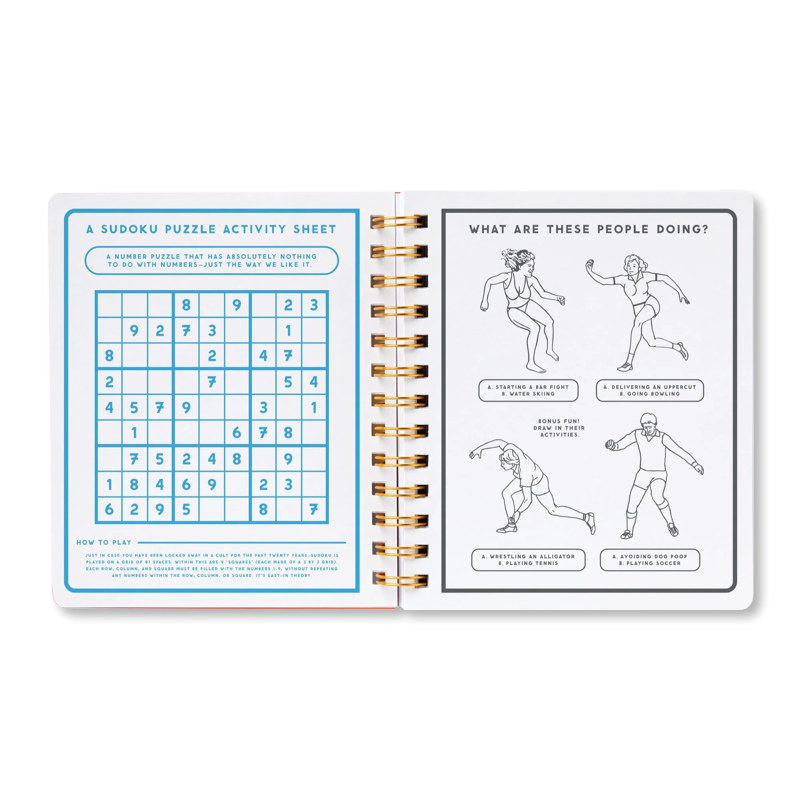 Beyond Bored Adult Activity Book