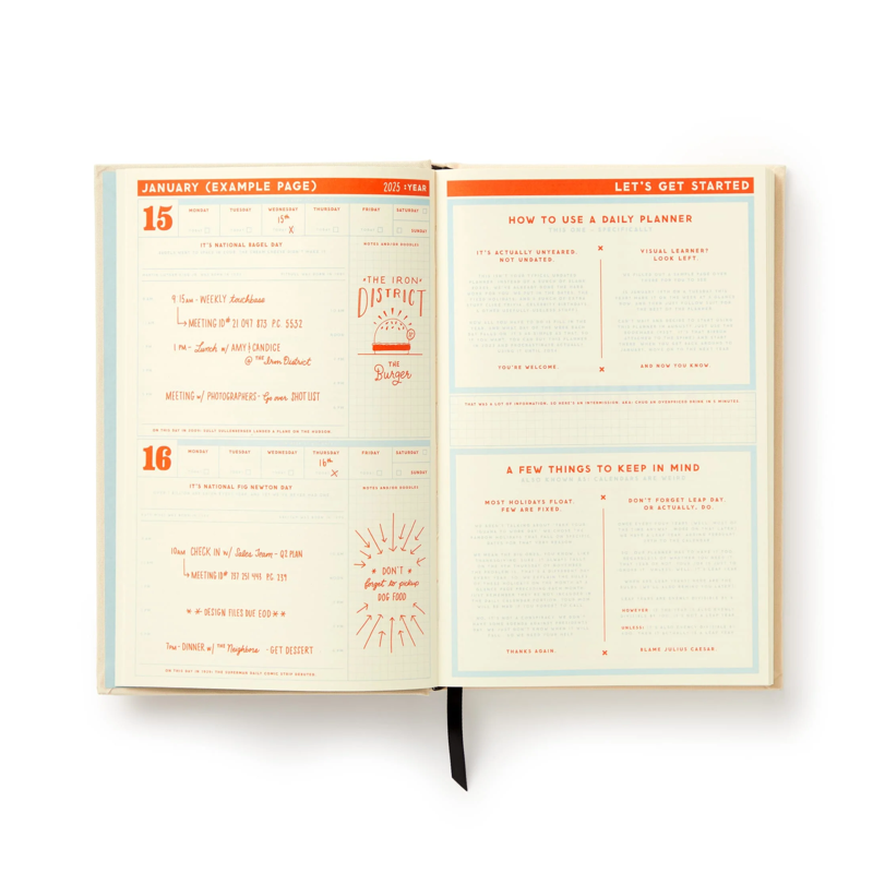 Big Plans Undated Planner