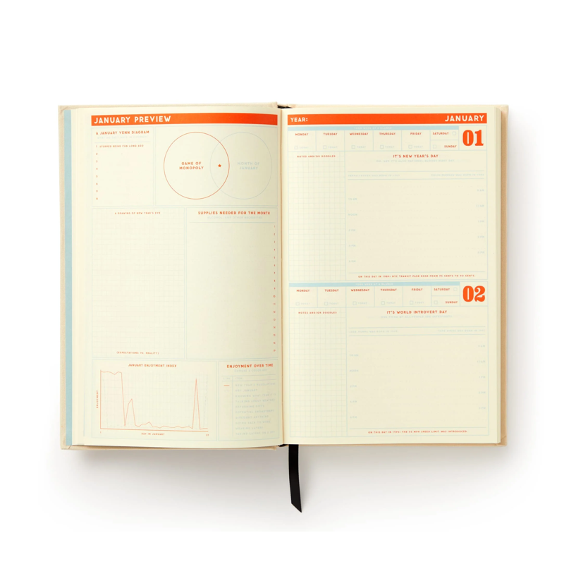 Big Plans Undated Planner