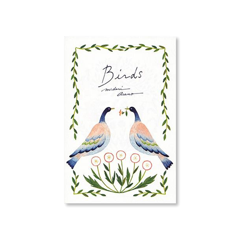 Birds Postcard Booklet