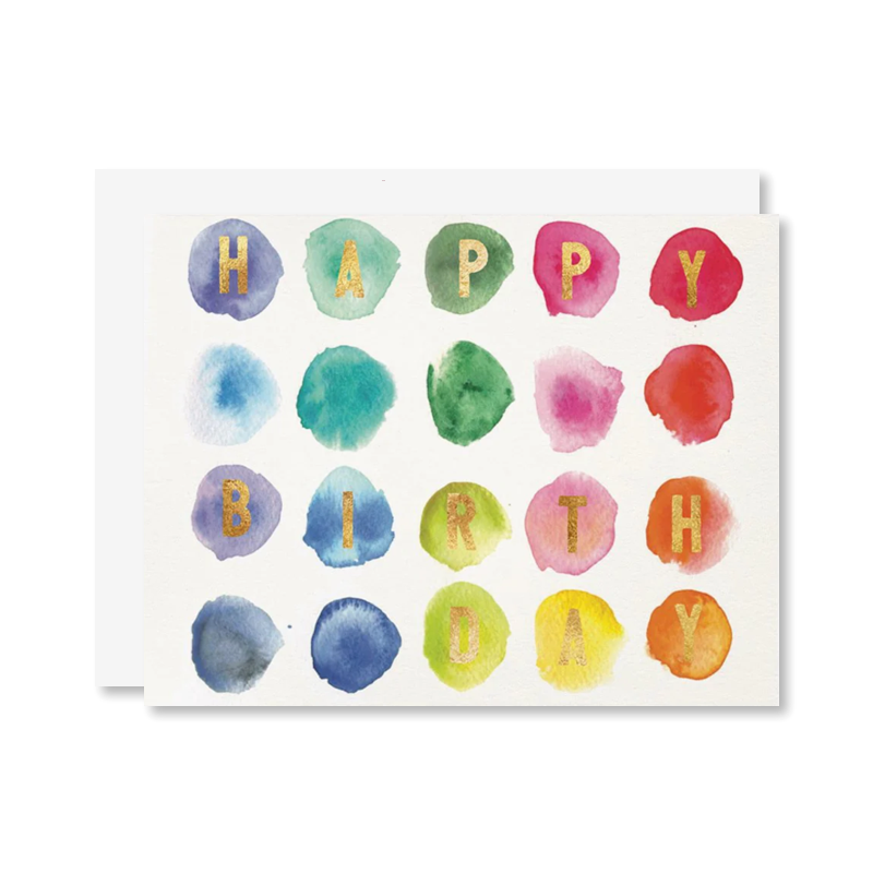 Birthday Palette Single Card