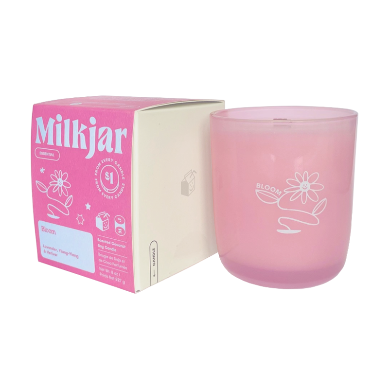 Bloom 8oz Essential Oil & Soy Candle