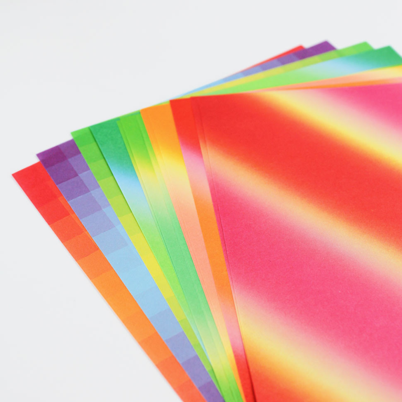 15cm Bokashi Harmony Box Origami - 200 Sheets