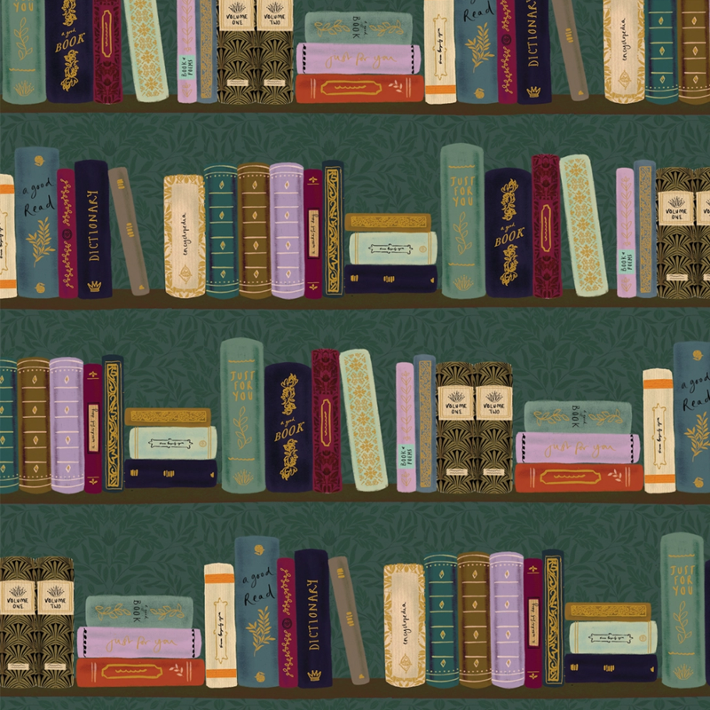 Book Club Gift Wrap Sheet