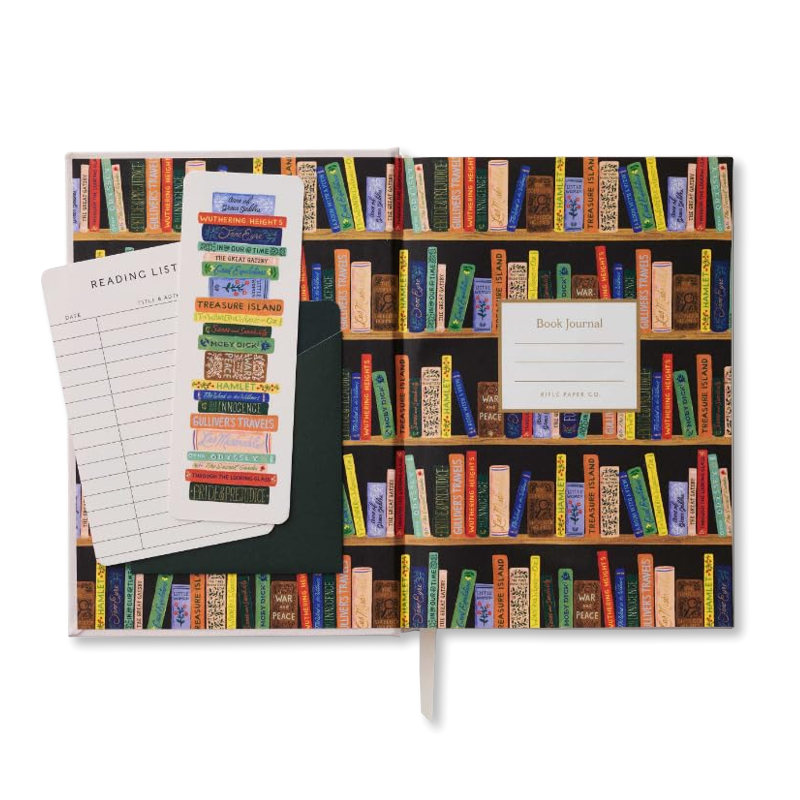 Rifle Paper Co. Book Club Embroidered Notebook