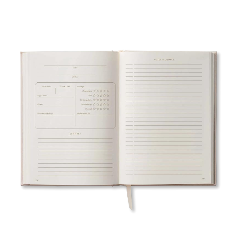 Rifle Paper Co. Book Club Embroidered Notebook