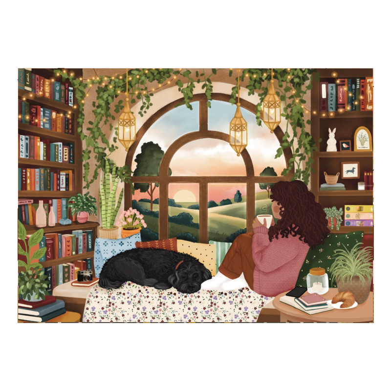 Book Nook 1000 Piece Puzzle
