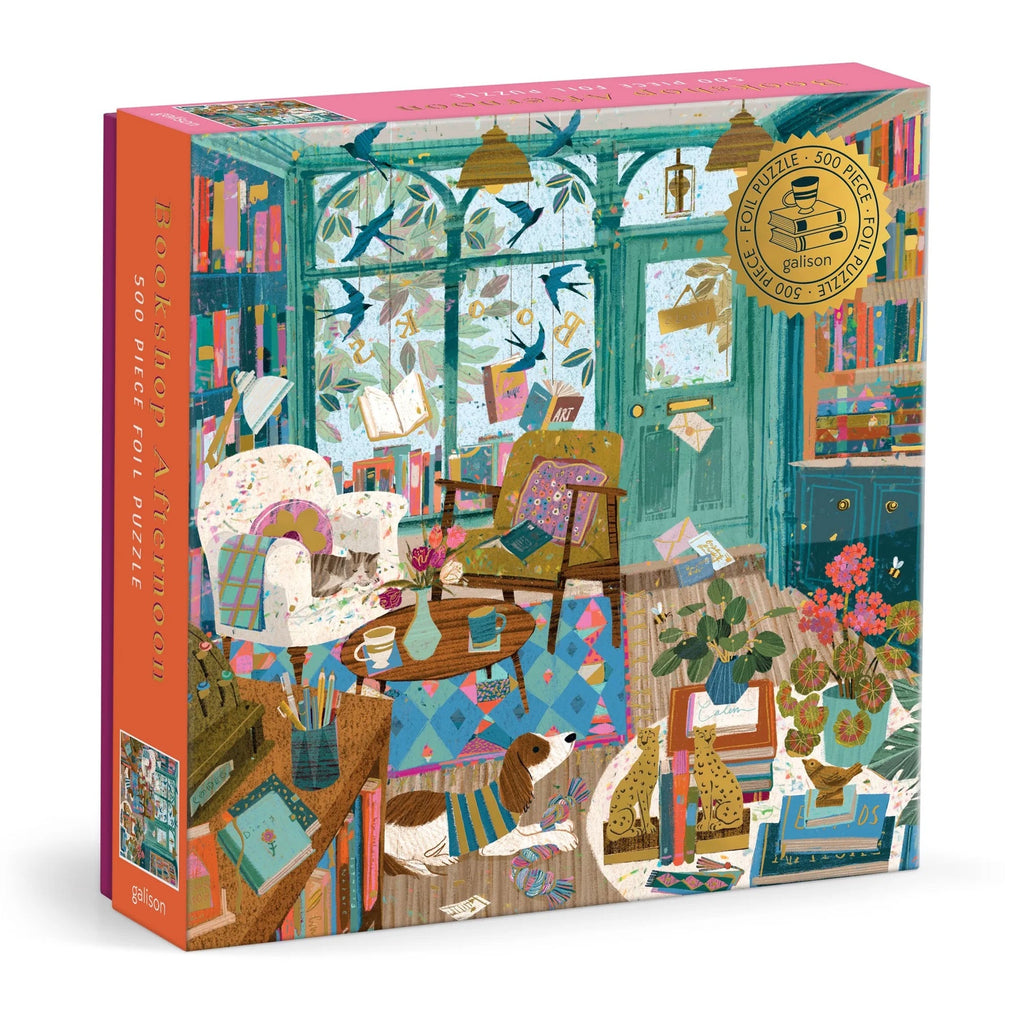 Bookshop Afternoon 500 Piece Foil Puzzle