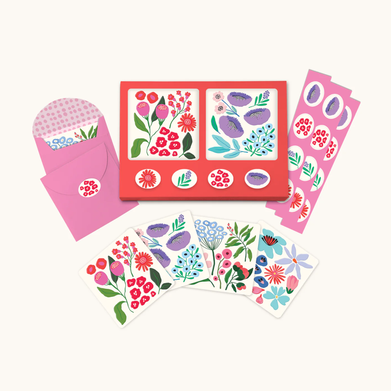 Botanical Bliss Mini Notecard Set