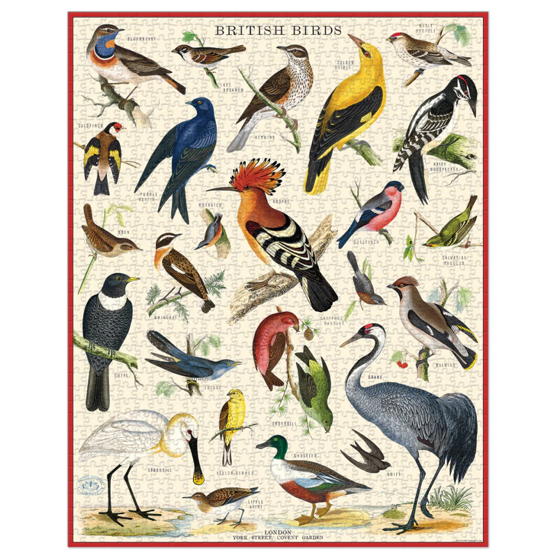 British Birds Puzzle, 1000pc