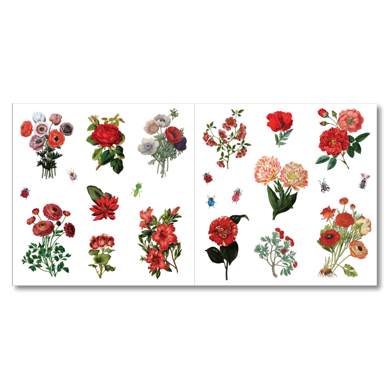 Bunches of Botanicals Sticker Book