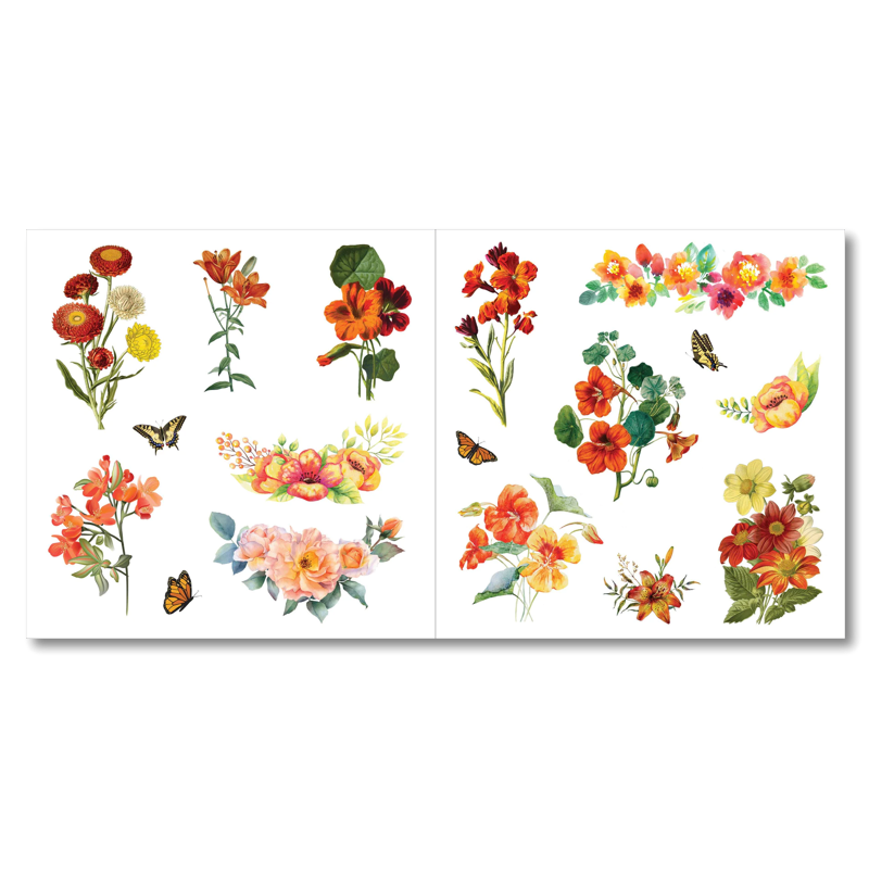 Bunches of Botanicals Sticker Book