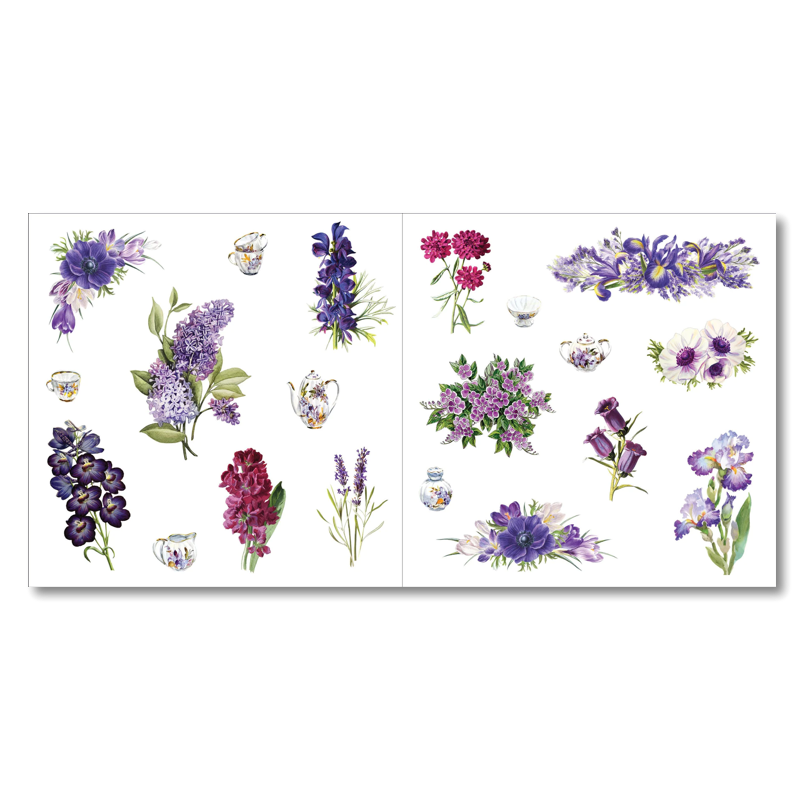 Bunches of Botanicals Sticker Book