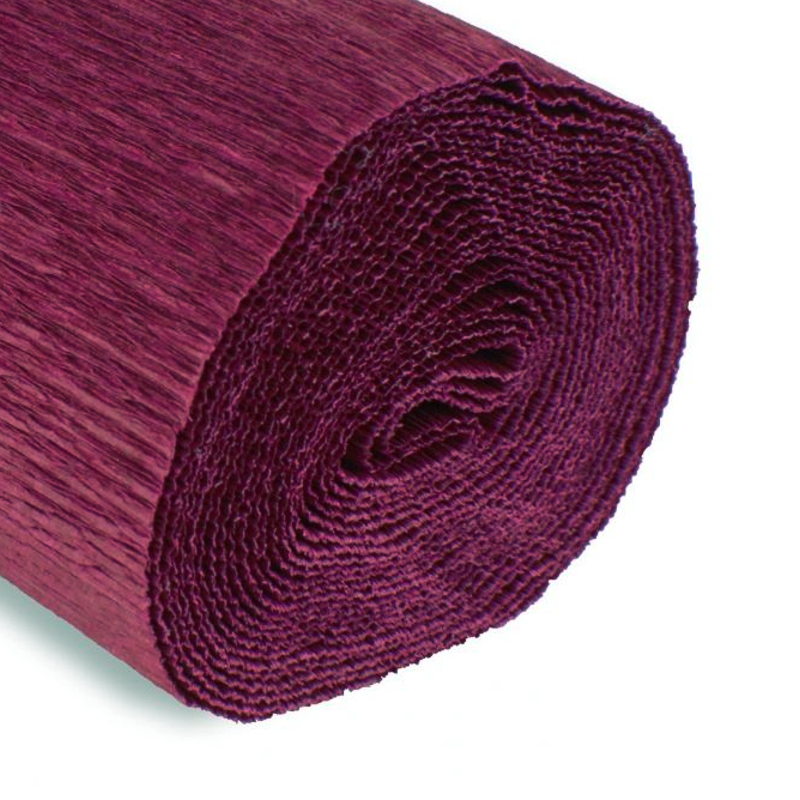 180g Crepe - Burgundy (588)