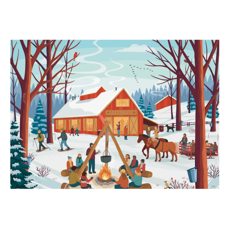 Cabane à Sucre 1000 Piece Puzzle