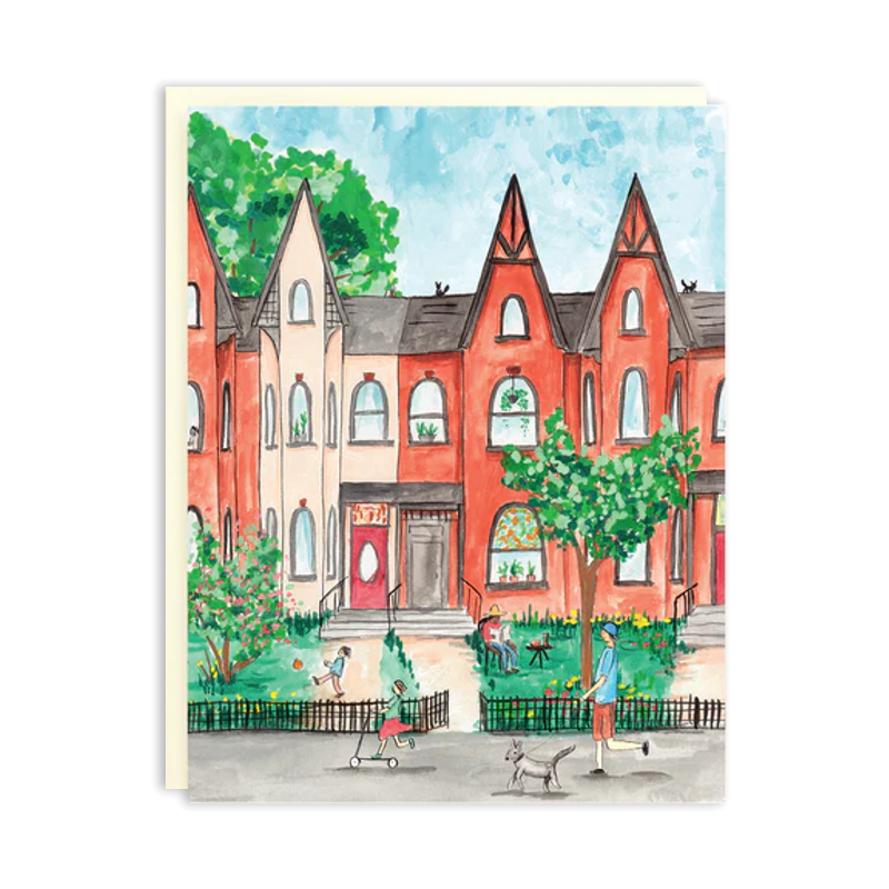 Toronto Cabbagetown Single Card