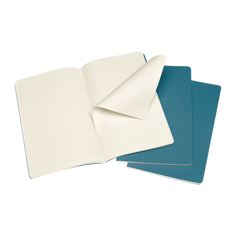 Cahiers Large Ruled Brisk Blue