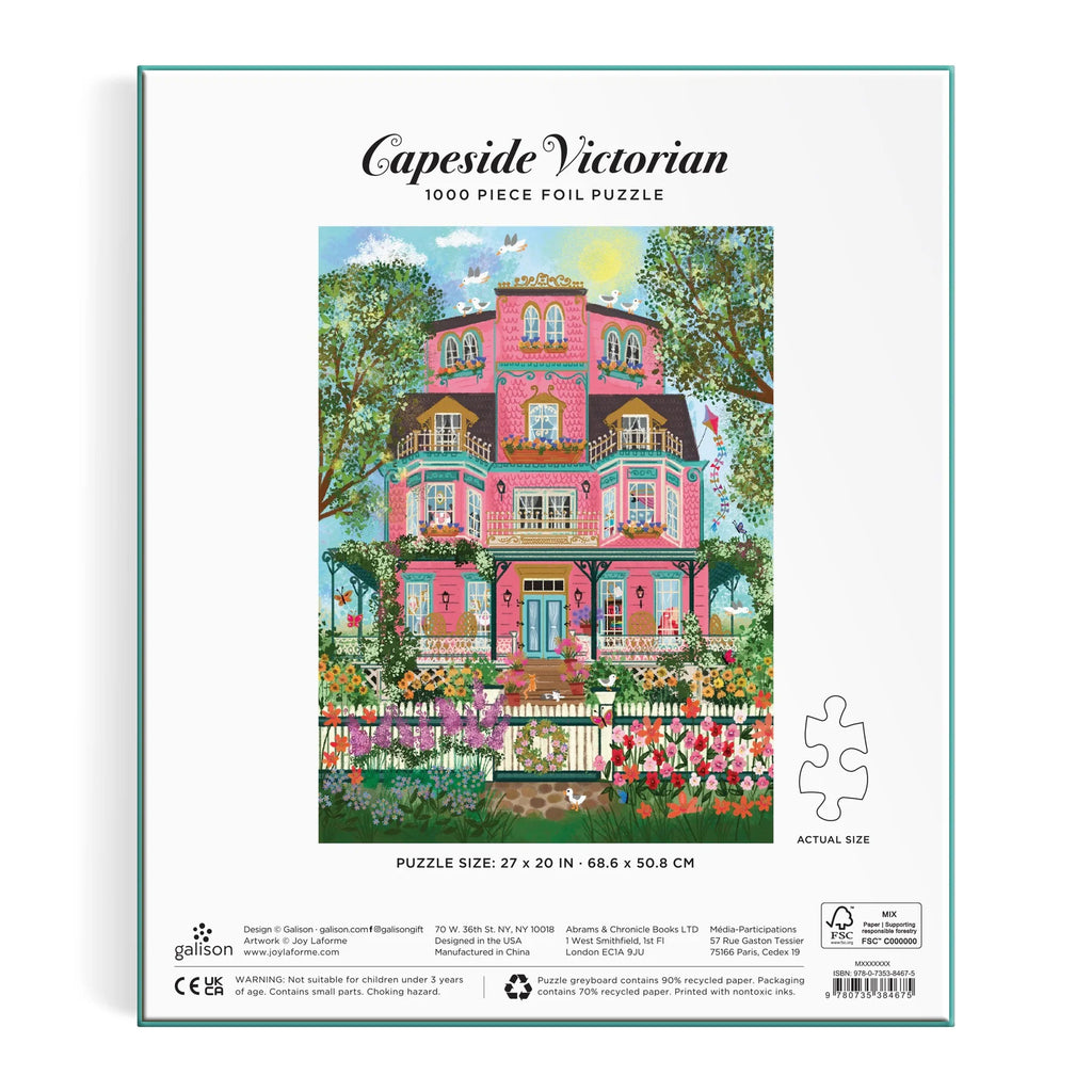Capeside Victorian 1000 Piece Foil Puzzle