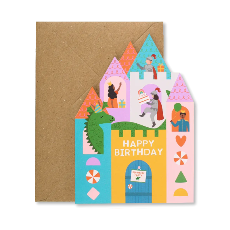 Castle Birthday Single Card
