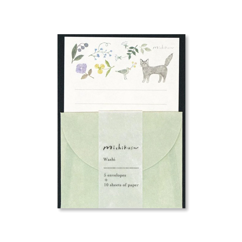 Mini Cat Letter Writing Set