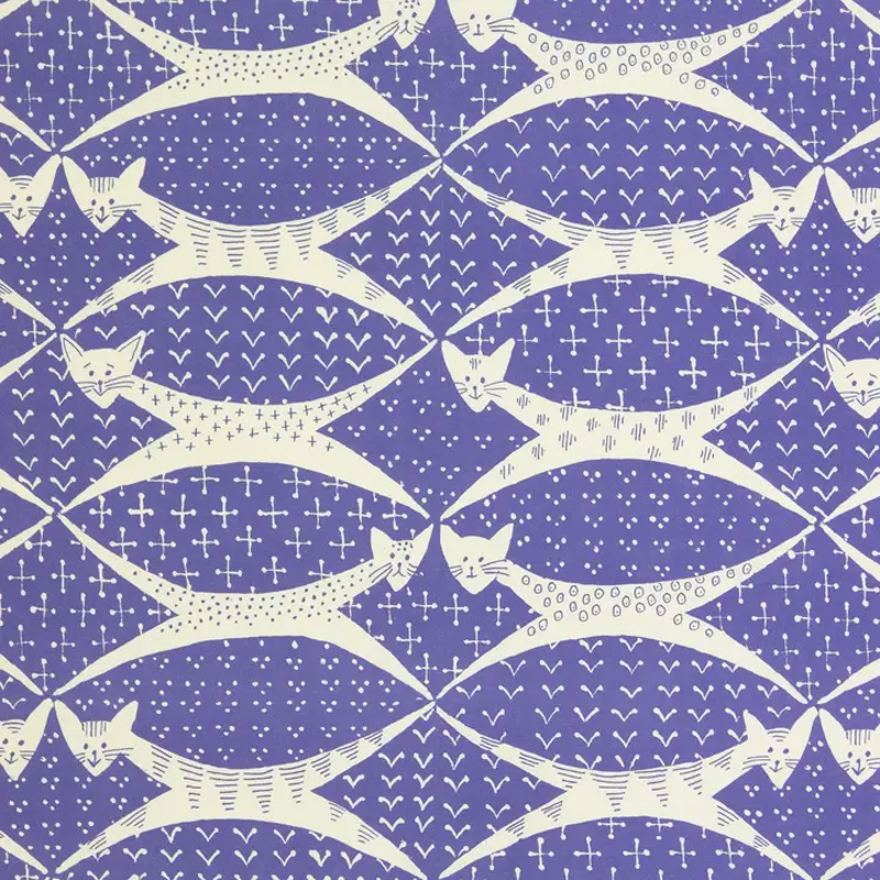 Cats Patterned Paper Gift Wrap