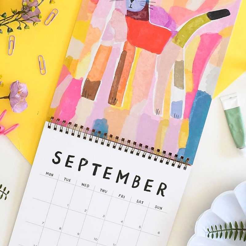 Cats In Art 2026 Wall Calendar