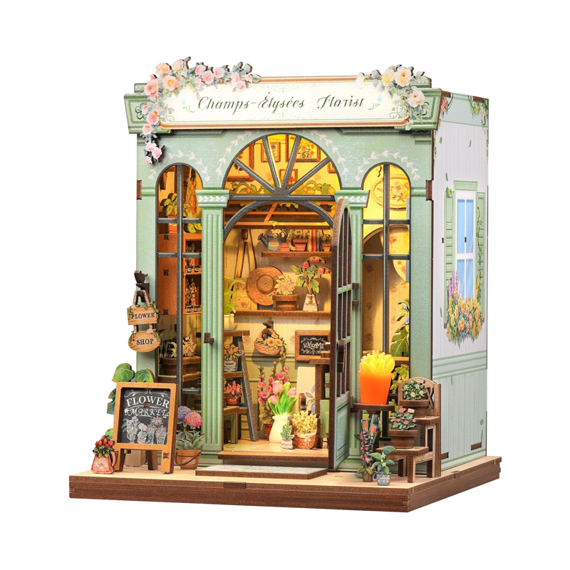 Champs-Élysées Florist DIY Miniature House Kit