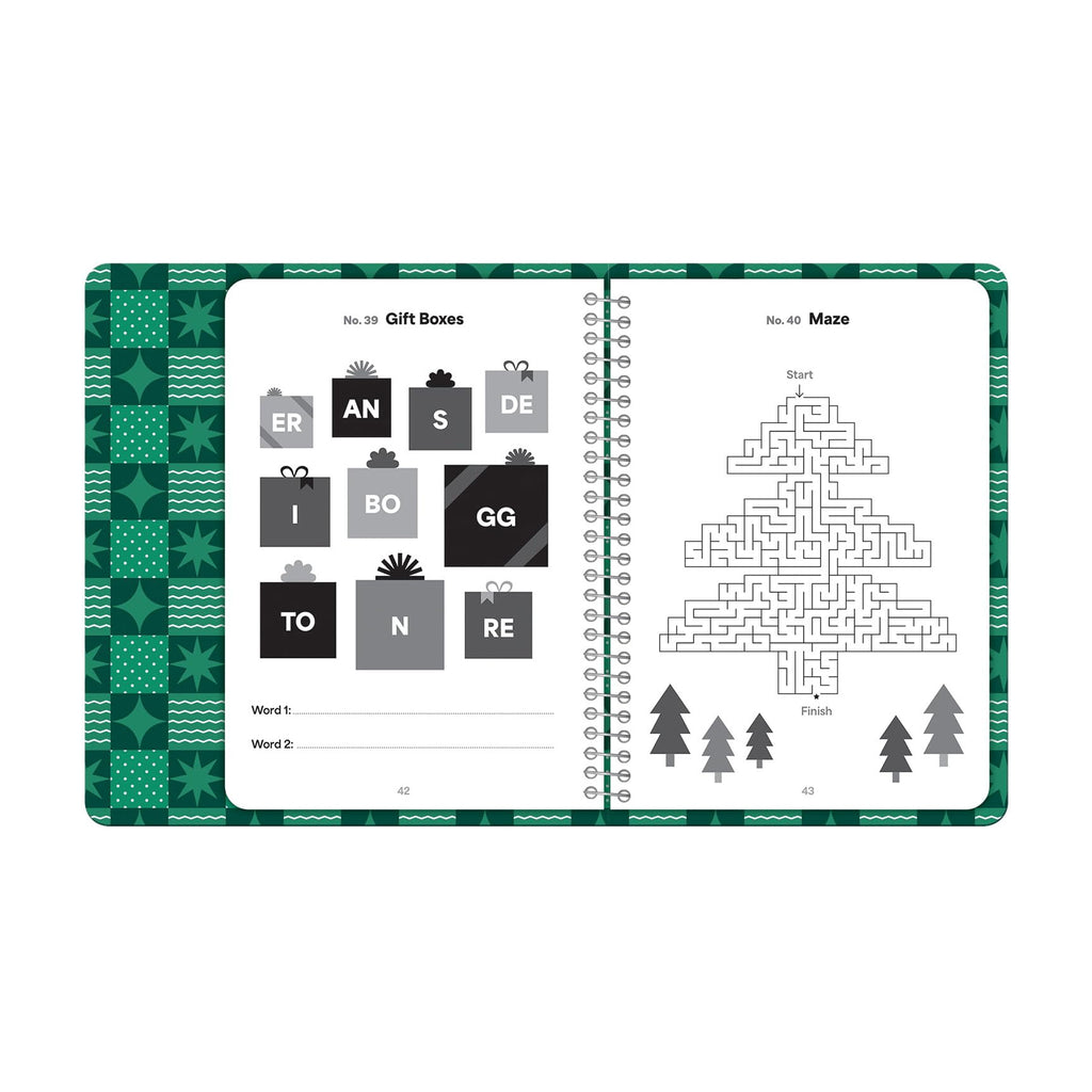 Christmas Puzzles Activity Book