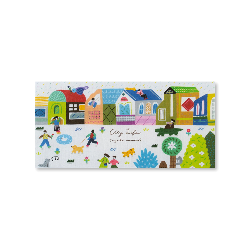 Japanese Letter Paper - City Life