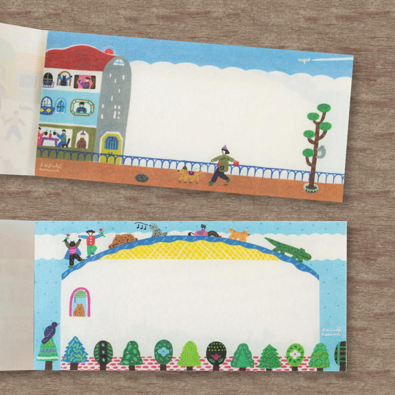 Japanese Letter Paper - City Life