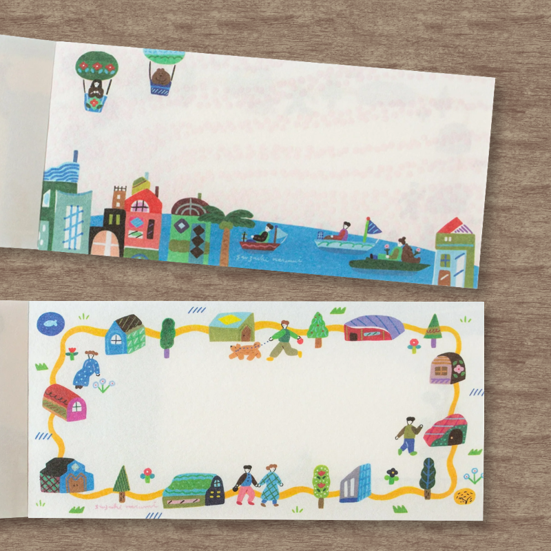 Japanese Letter Paper - City Life