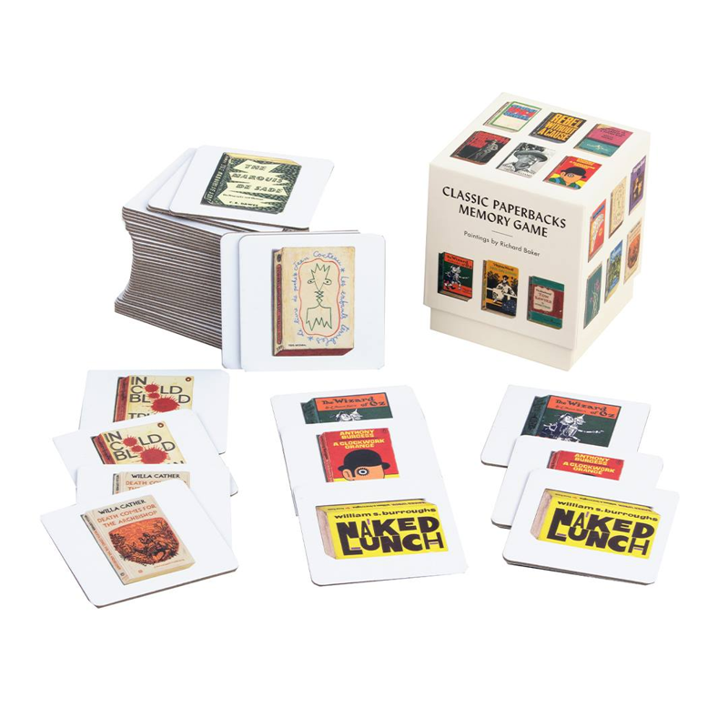 Classic Paperbacks Memory game