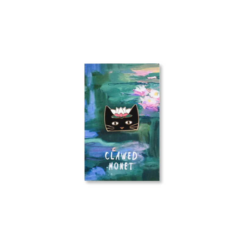 Clawed Monet Enamel Pin