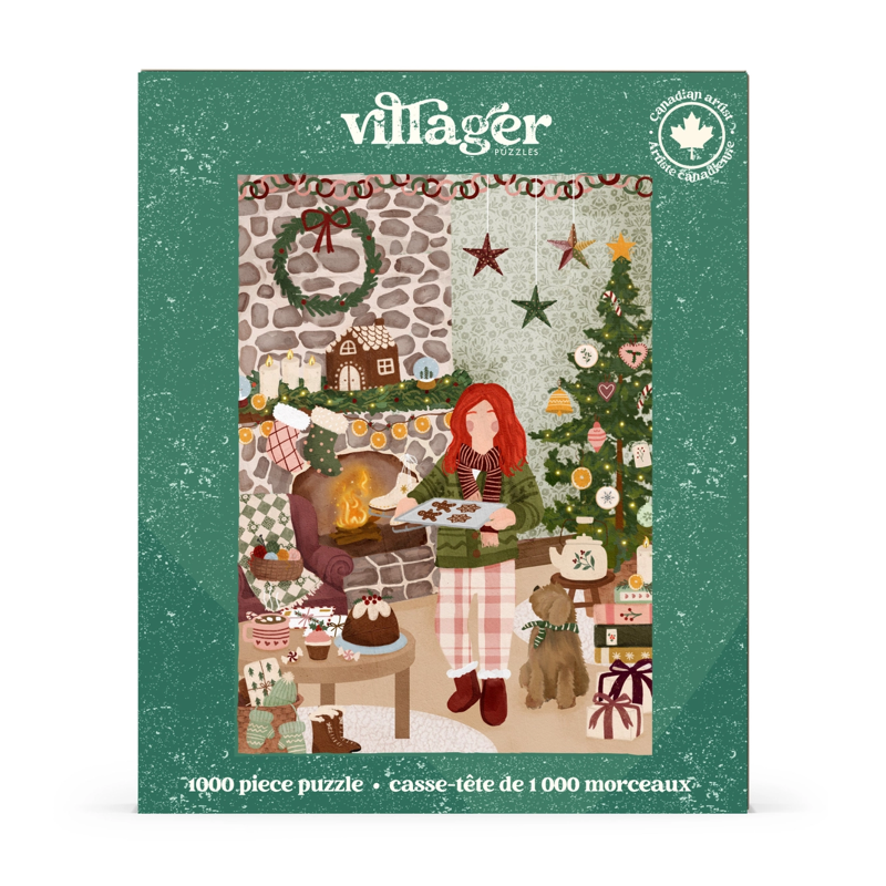 Cottage Christmas 1000 Piece Puzzle