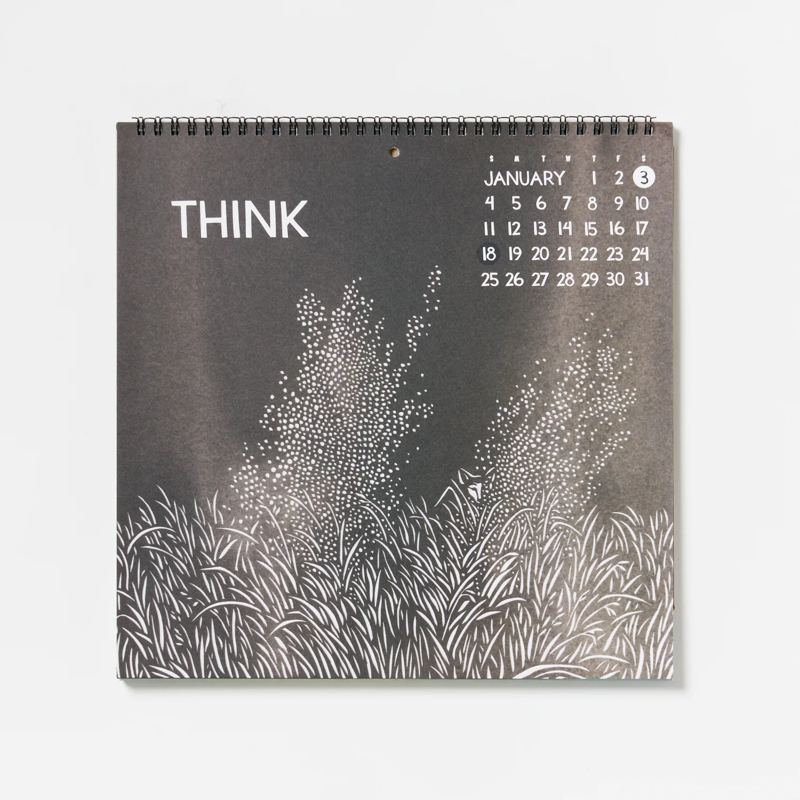 Courage - 2026 Wall Calendar By Nikki McClure